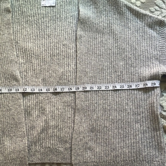 ASOS design gray open front cardigan size us18 - Picture 7 of 8